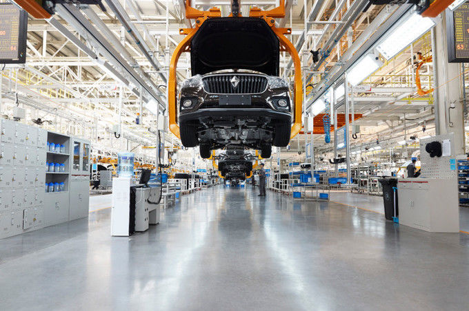 Shaanxi Xianghelixin Automobile Sales Service Co., Ltd. প্রস্তুতকারকের উৎপাদন লাইন